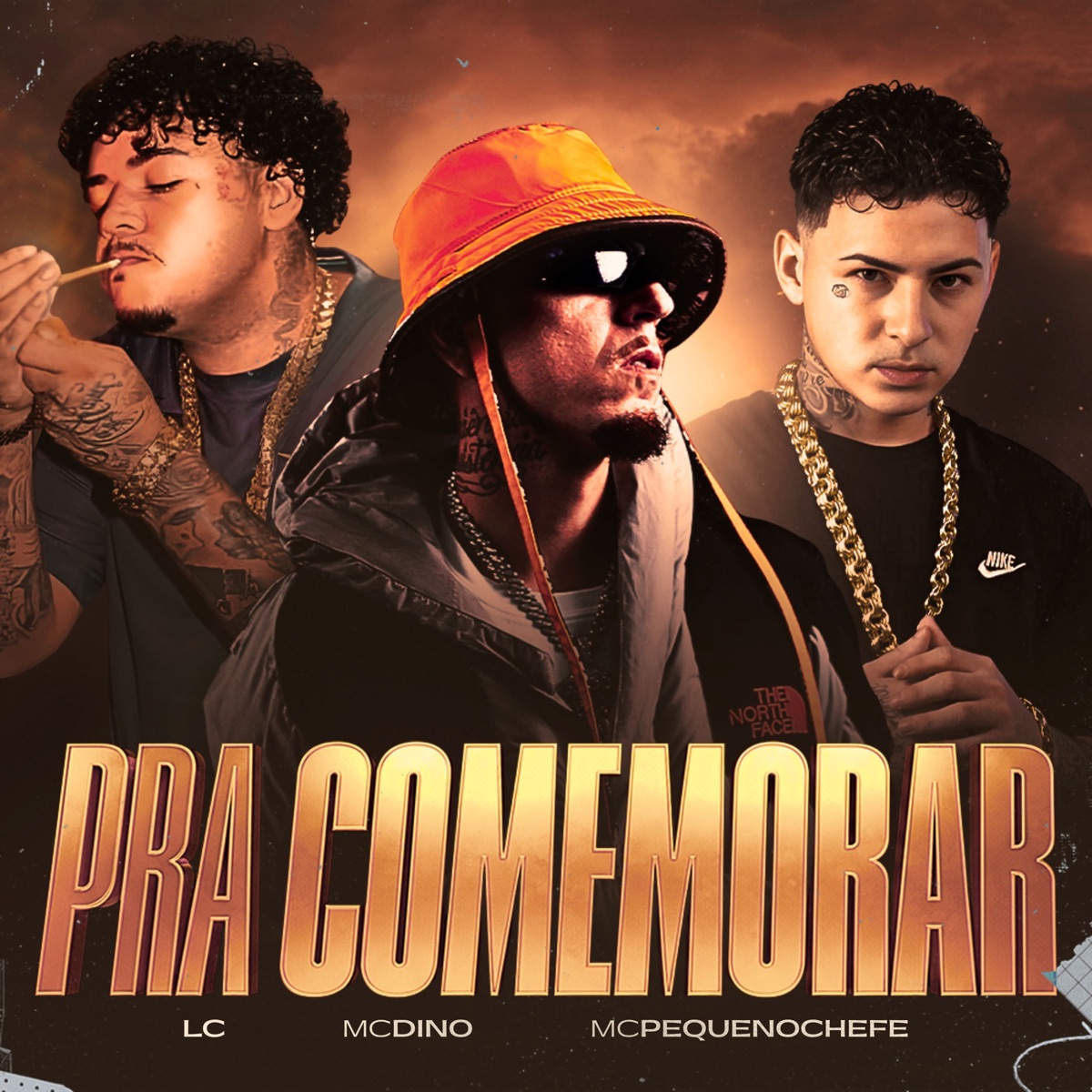 Pra Comemorar (feat. Yarost) - Single by MC Dino, Mc Pequeno Chefe, barthdeverdade & L.C. album cover