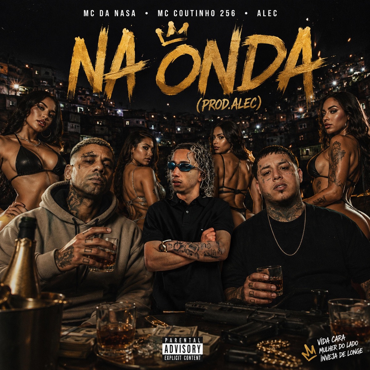 NA ONDA - Single by Alec, MC da Nasa, Mc Coutinho 256 & Prod ALEC album cover
