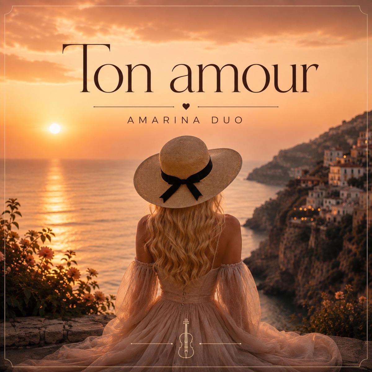 Ton amour (feat. Amine Doukali) - Single by Marina Barskaya album cover