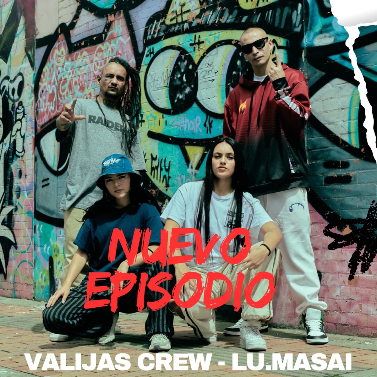 NUEVO EPISODIO (feat. LACORREC & Javo HDLT) - Single by Valijas Crew & L.U masai album cover