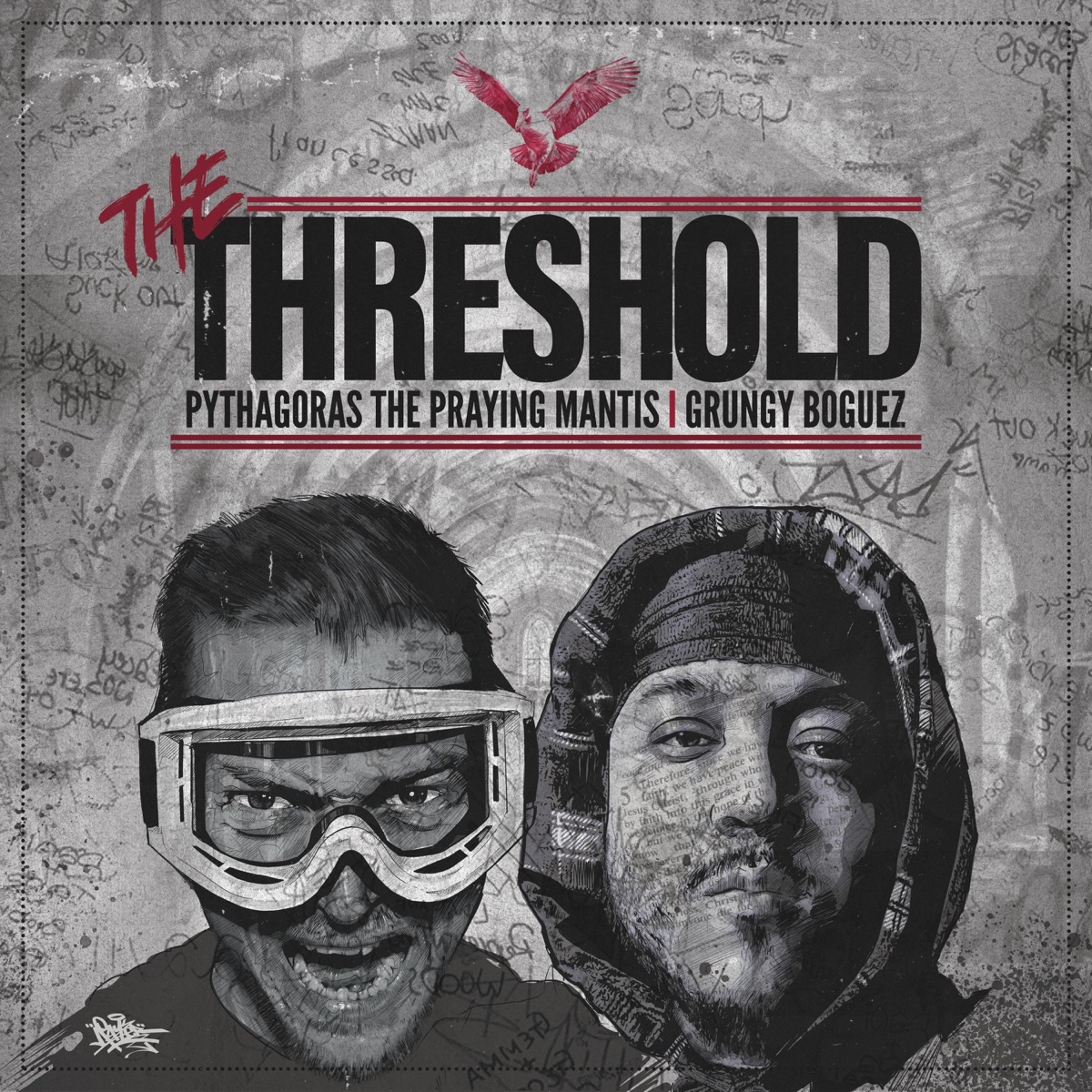The Threshold by Pythagoras the Praying Mantis & Grungy Boguez album cover