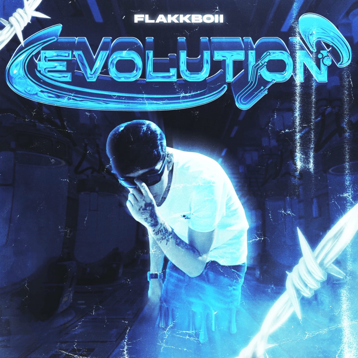 EVOLUTION - EP by Flakk Boii & Stranger Room album cover