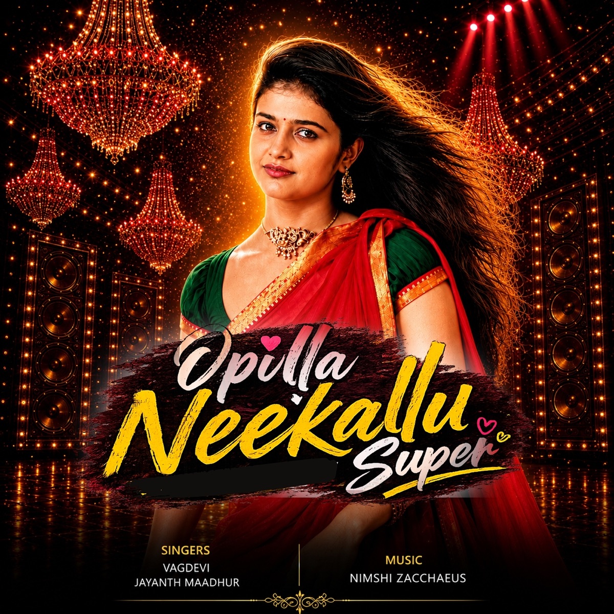 Opilla Neekallu Super - Single by Vagdevi, Jayanth Maadhur & Nimshi Zacchaeus album cover