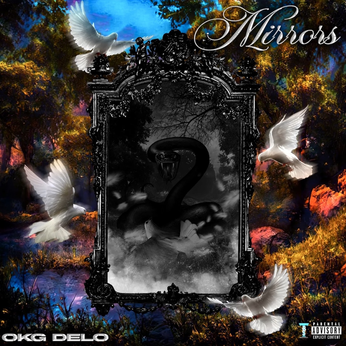 Mirrors - Single by OKG Delo album cover