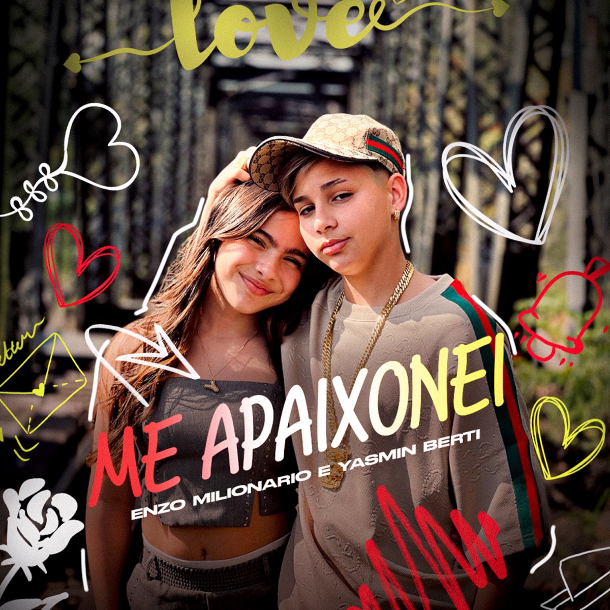 Me Apaixonei - Single by Enzo milionário & Yasmin Berti album cover