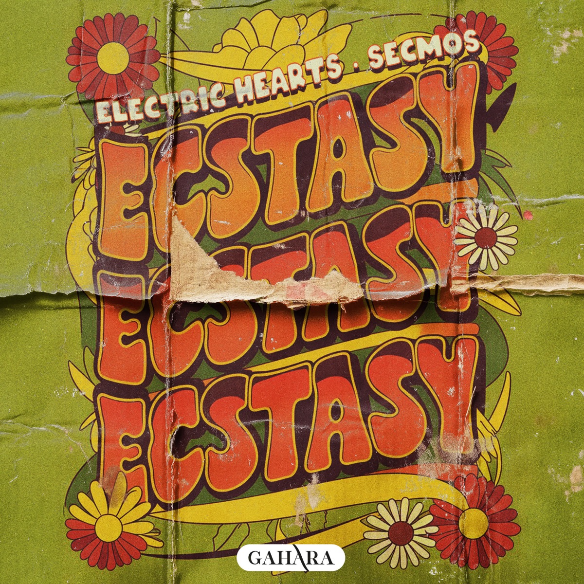 Ecstasy - Single by Electric Hearts & SECMOS album cover