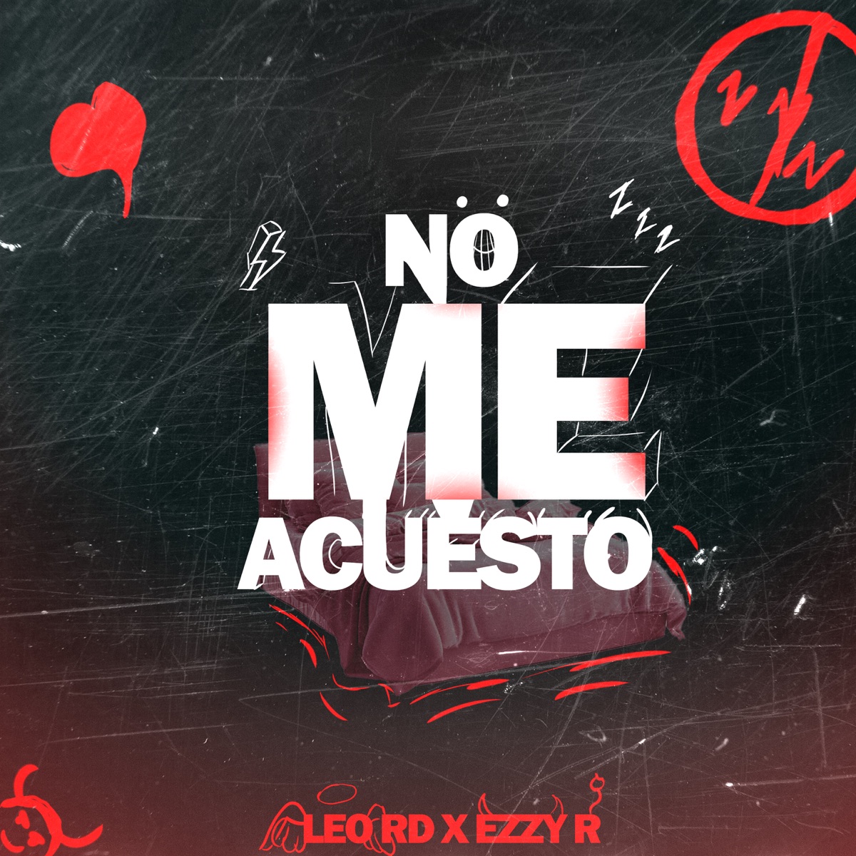 No Me Acuesto - Single by Leo RD & Ezzy R album cover