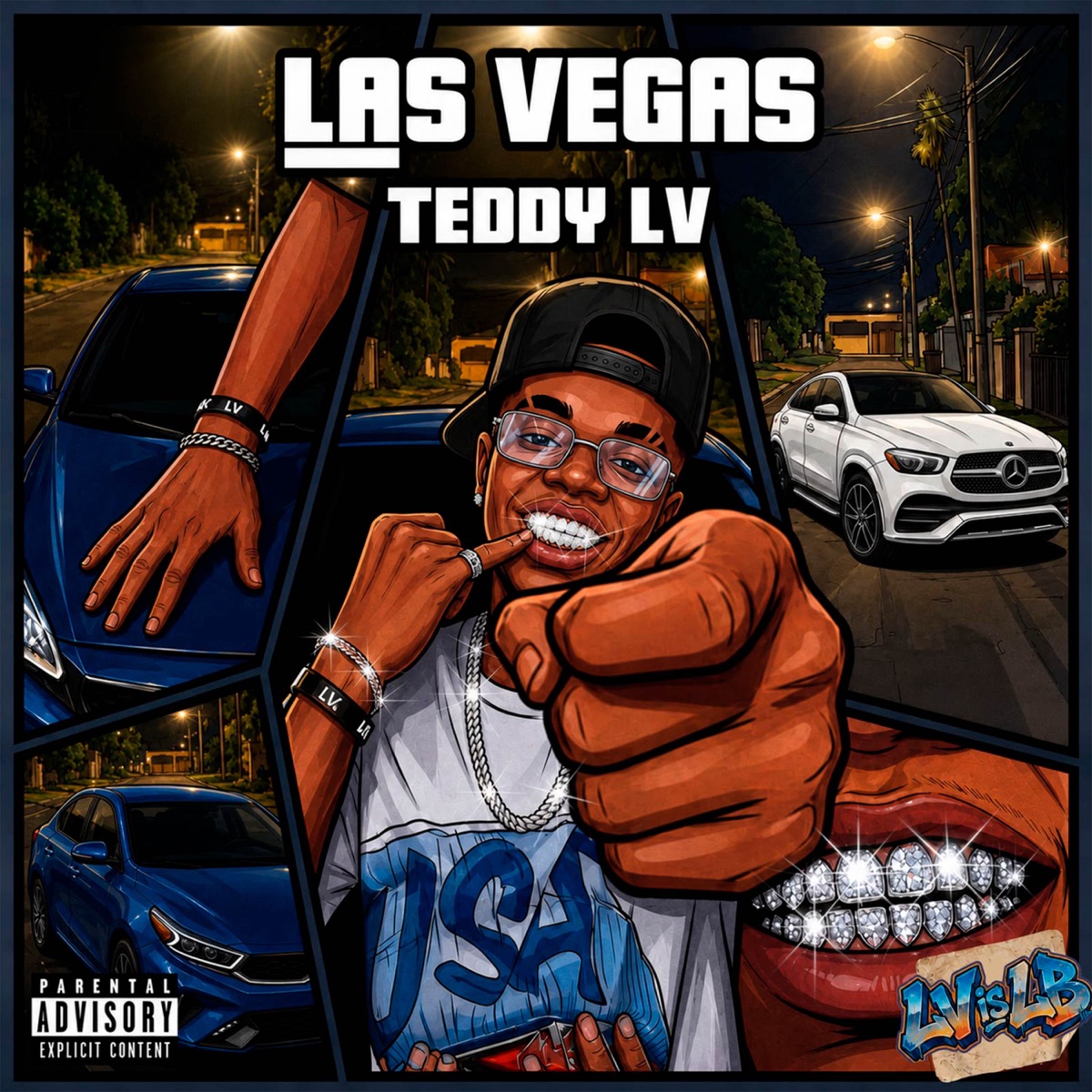 Las Vegas MXTP - EP by Teddy LV album cover