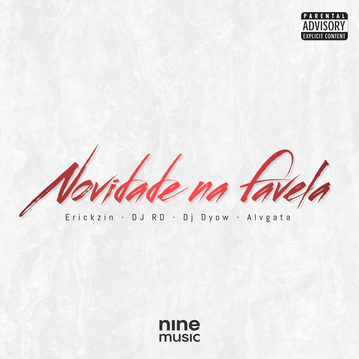 NOVIDADE NA FAVELA - Single by Erickzin, DJ RD, alvgata & Dj Dyow album cover