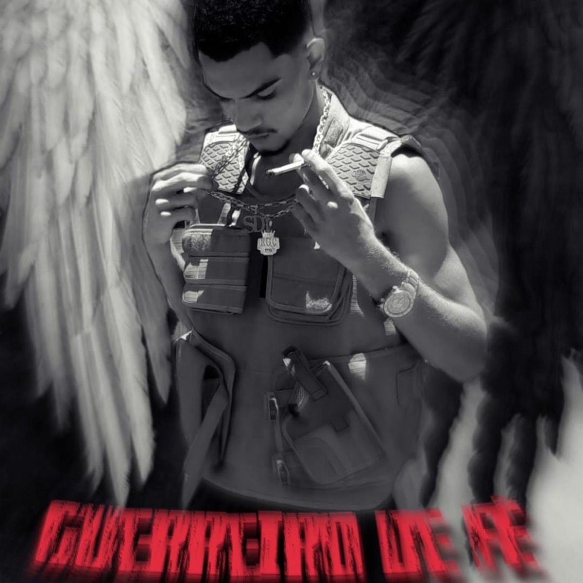 Guerreiro de Fé (feat. SD PRODUTORA) - Single by Mateus Do sd, MC WB & 7cap album cover