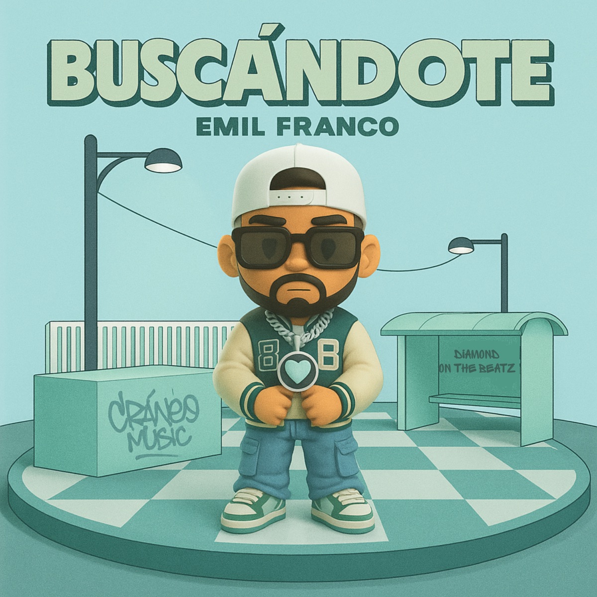 Buscandote - Single by Emil Franco, Diamond on the beatz & CRANEO MUSIC album cover