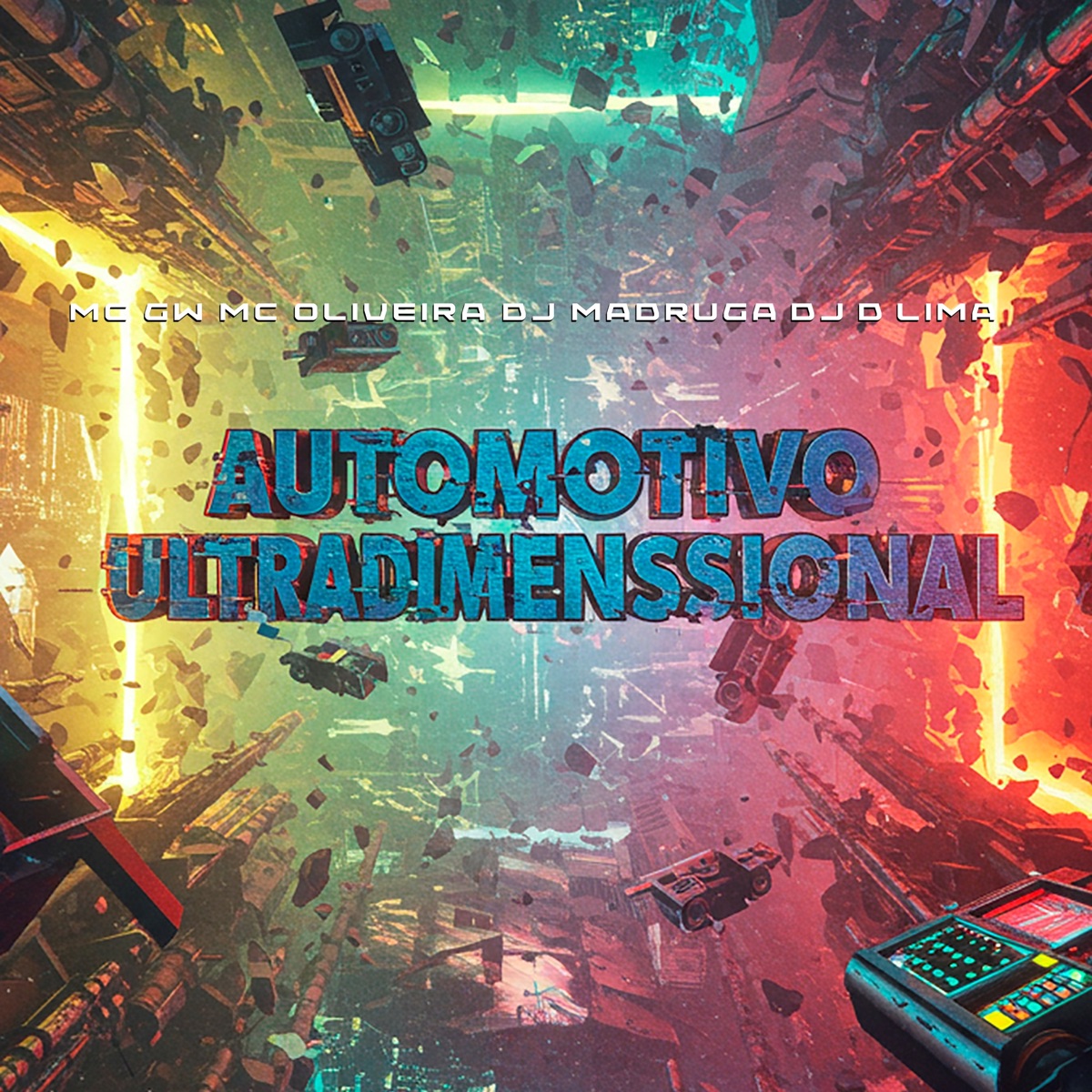 Automotivo Ultradimenssional - Single by DJ MADRUGA, DJ D LIMA, MC OLIVEIRA & Mc Gw album cover