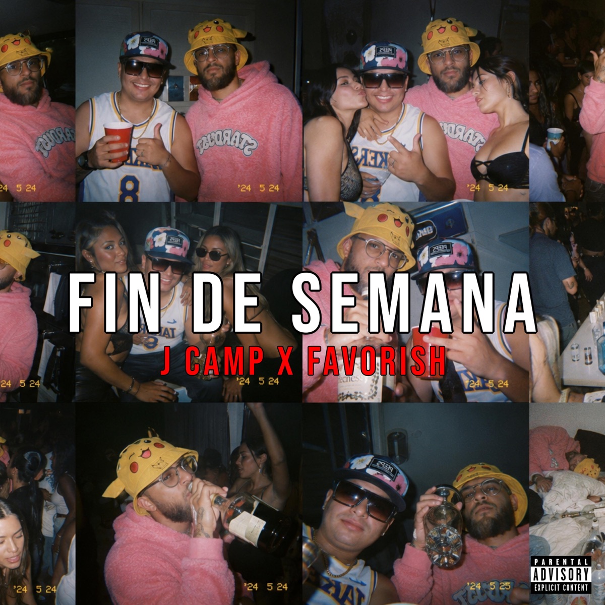 FIN DE SEMANA (feat. J Camp) - Single by Favorish album cover