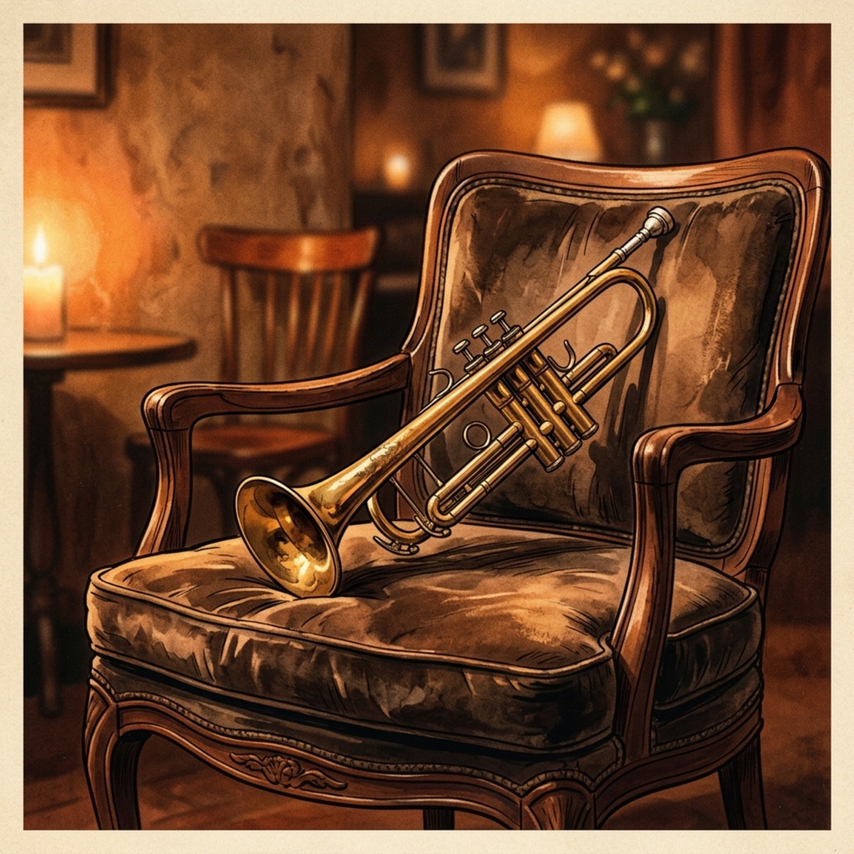 Graceful Jazz Noir Music for Rainy Day - Single by Corner Booth album cover