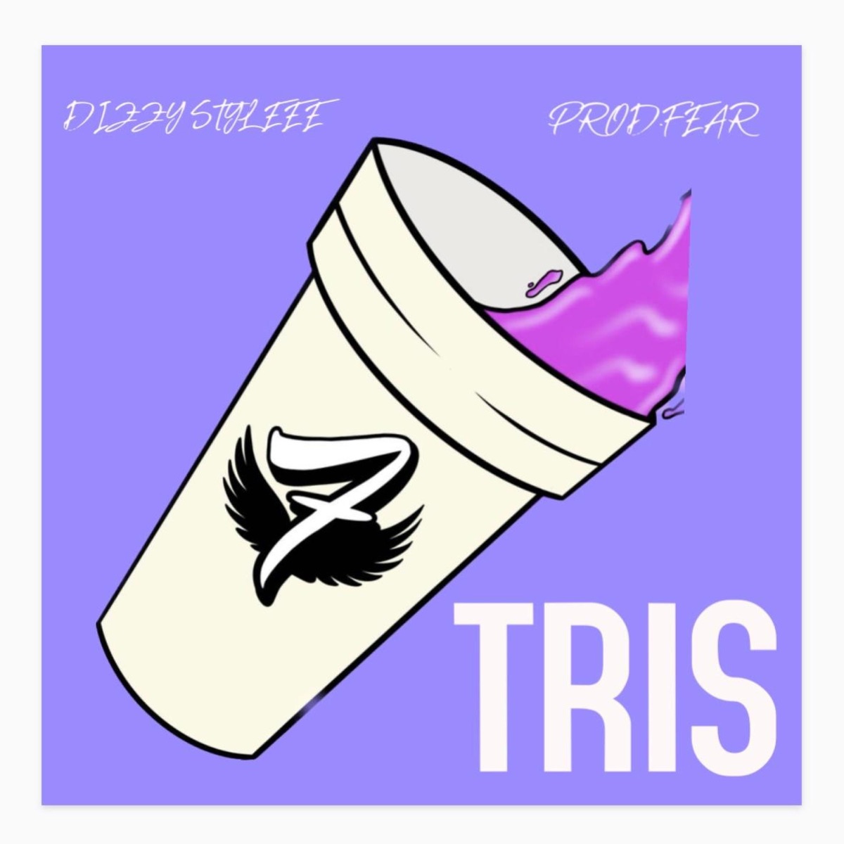 Tris - Single by Dizzy styleee album cover
