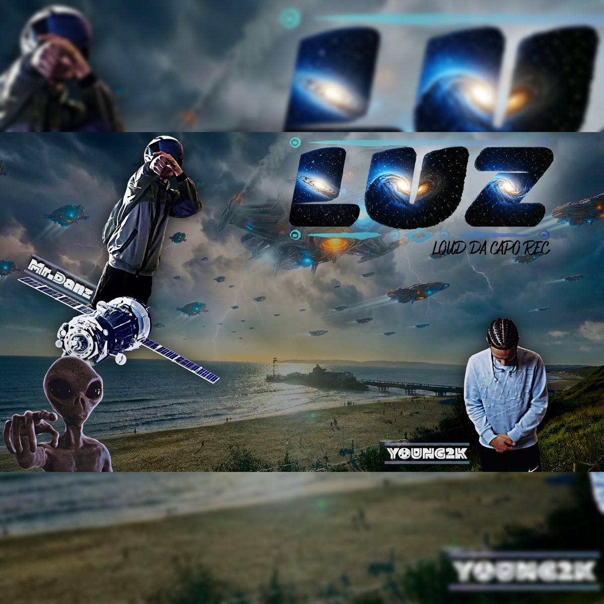 LUZ (feat. Mr.Danz & YOUNG2K) - Single by Loud Da Capo album cover