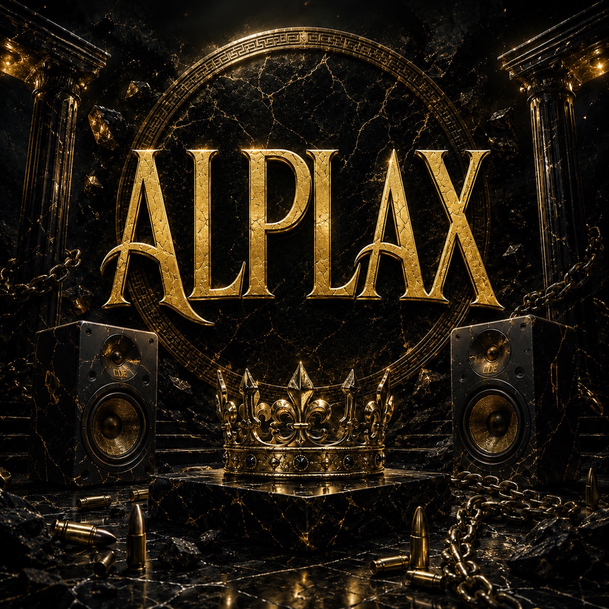 ALPLAX (feat. La baby) - Single by Luis Caracter, King Medina, Young Say & Negrette Game Over album cover