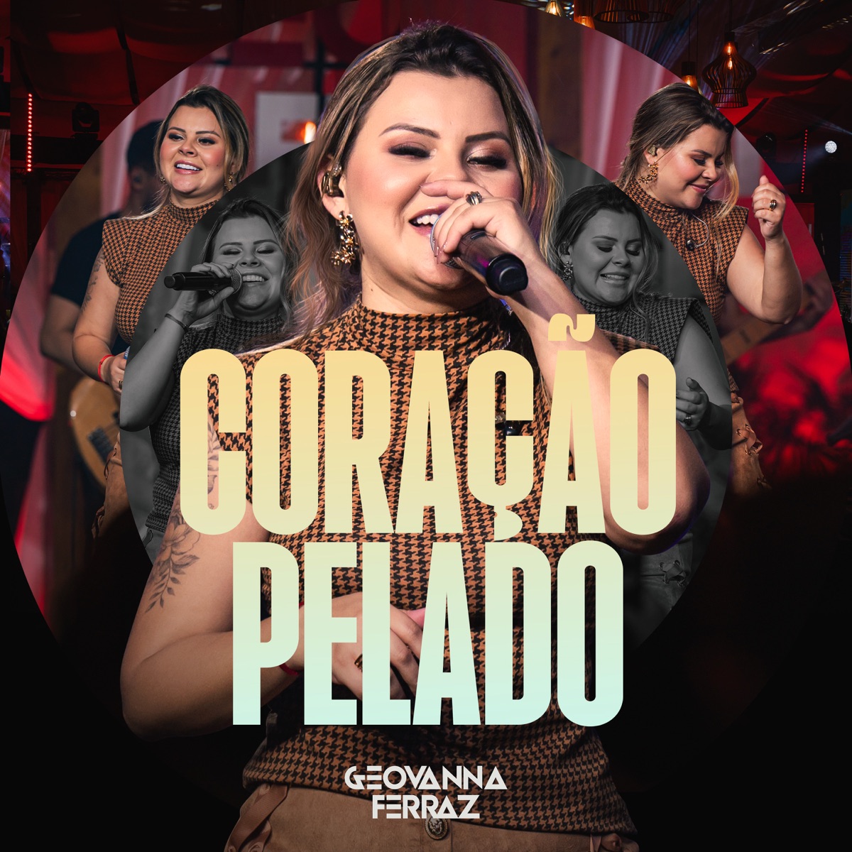 Coração Pelado (Ao Vivo em Goiânia) - Single by Geovanna Ferraz album cover