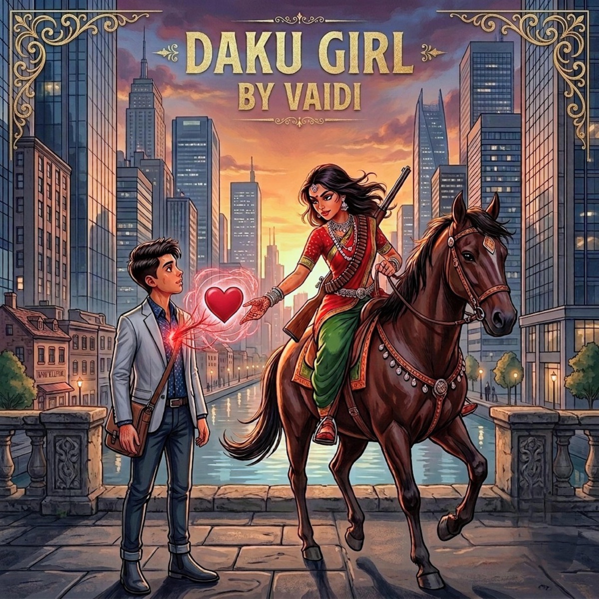 DAKU GIRL - Single by VAIDI album cover