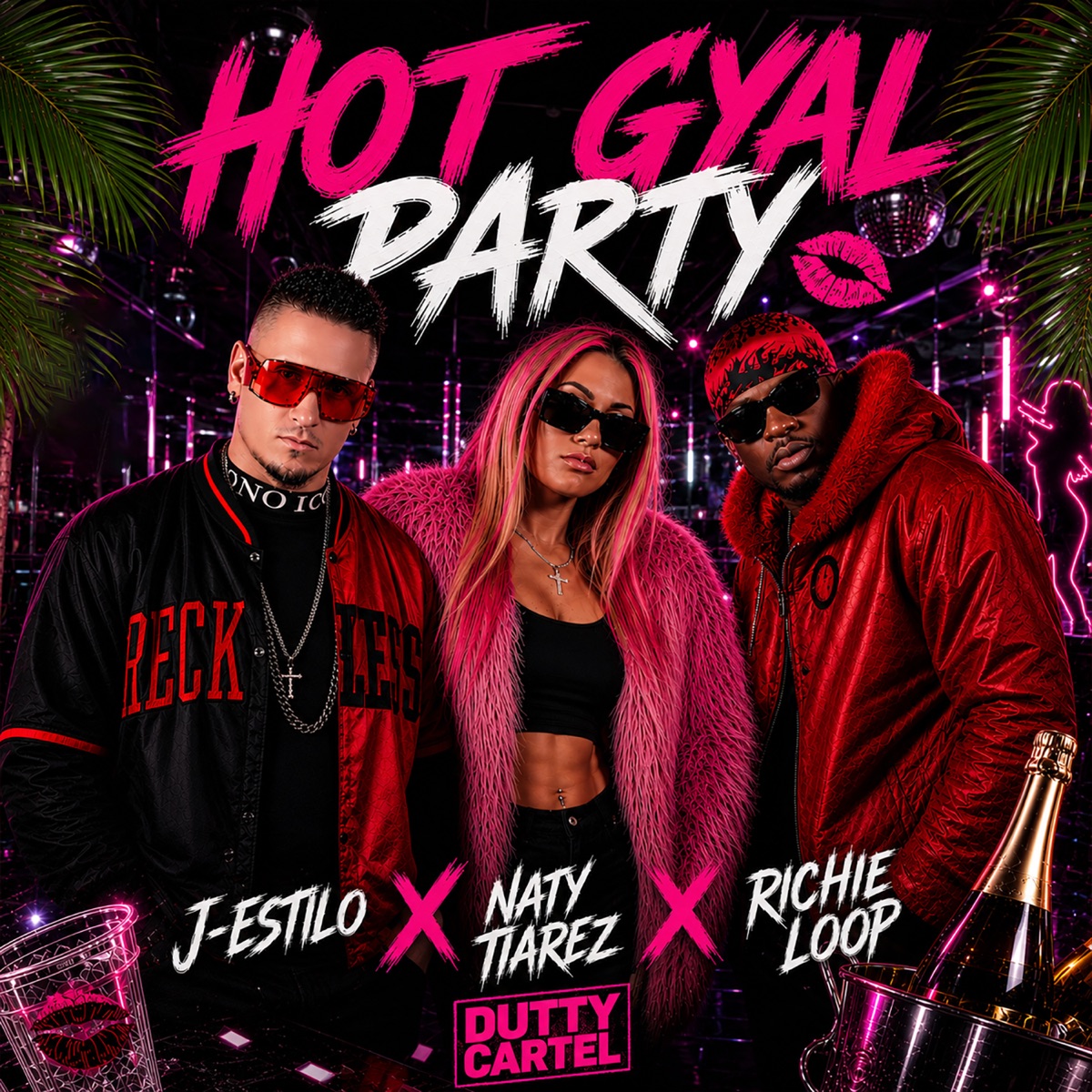 Hot Gyal Party - Single by J-Estilo, Richie Loop & Naty Tiarez album cover
