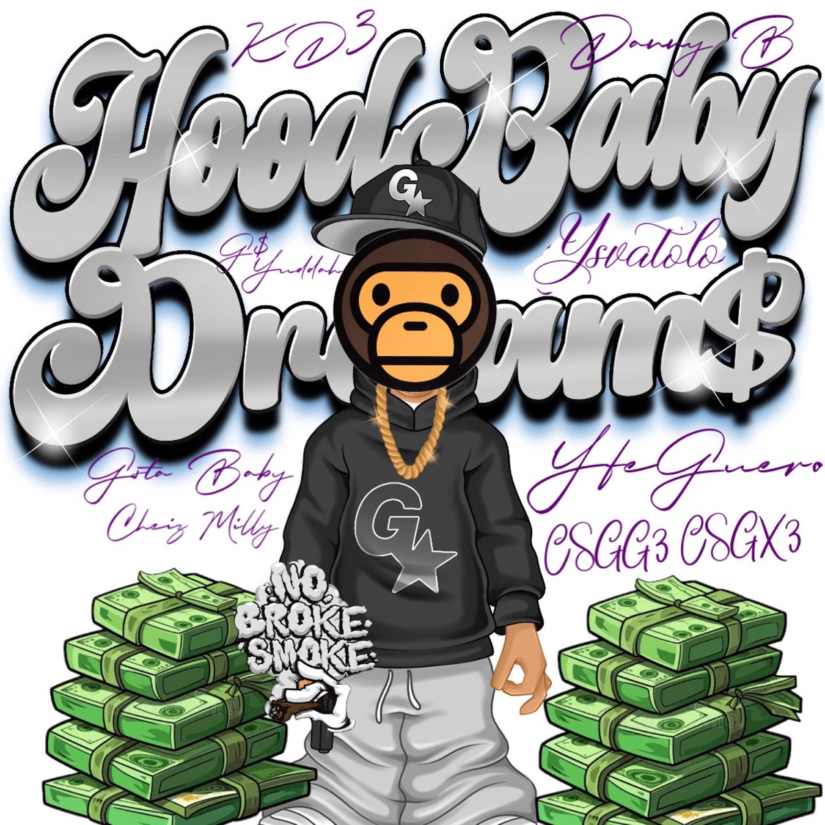 Hood Baby Dream$ by G$ VLOK album cover