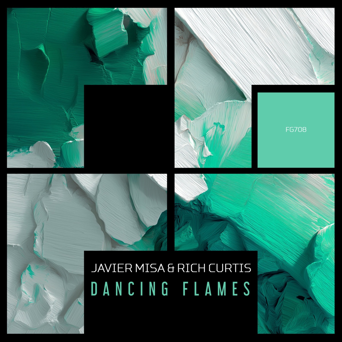 Dancing Flames - EP by Javier Misa & Rich Curtis album cover
