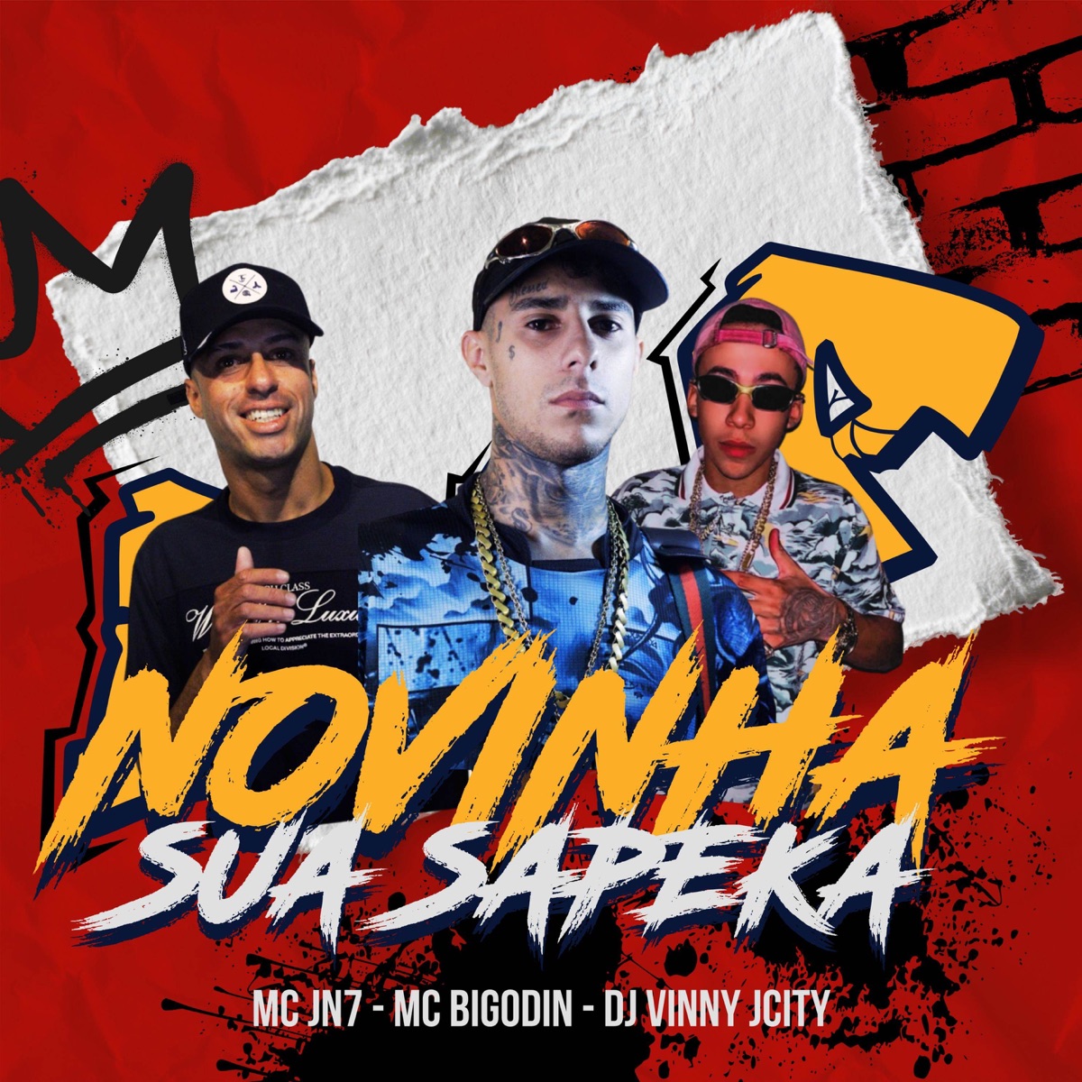 Novinha Sua Sapeka - Single by Jn7, MC Bigodin & DJ Vinny JCITY album cover
