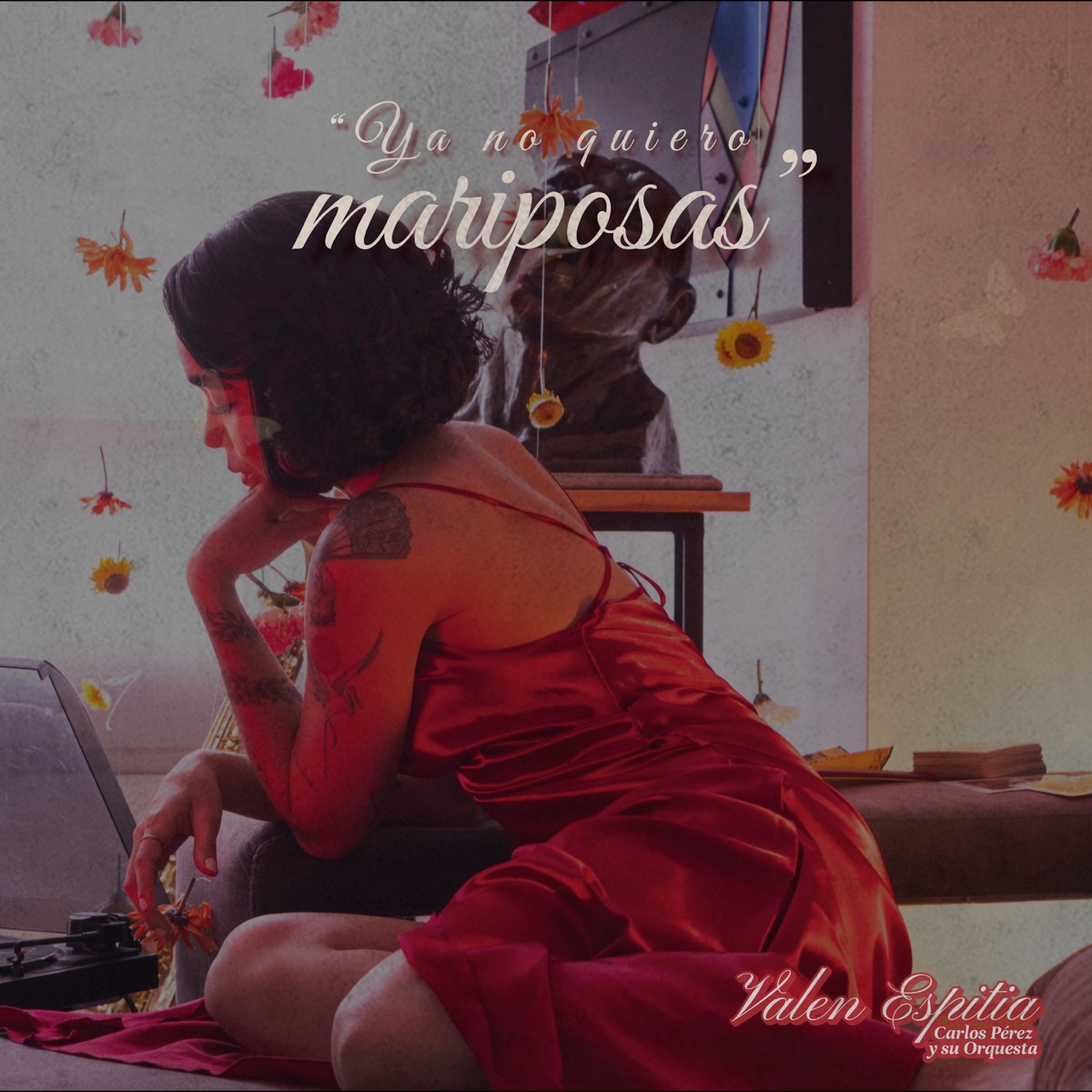 Ya No Quiero Mariposas - Single by Valen Espitia & Carlos Pérez y Su Orquesta album cover