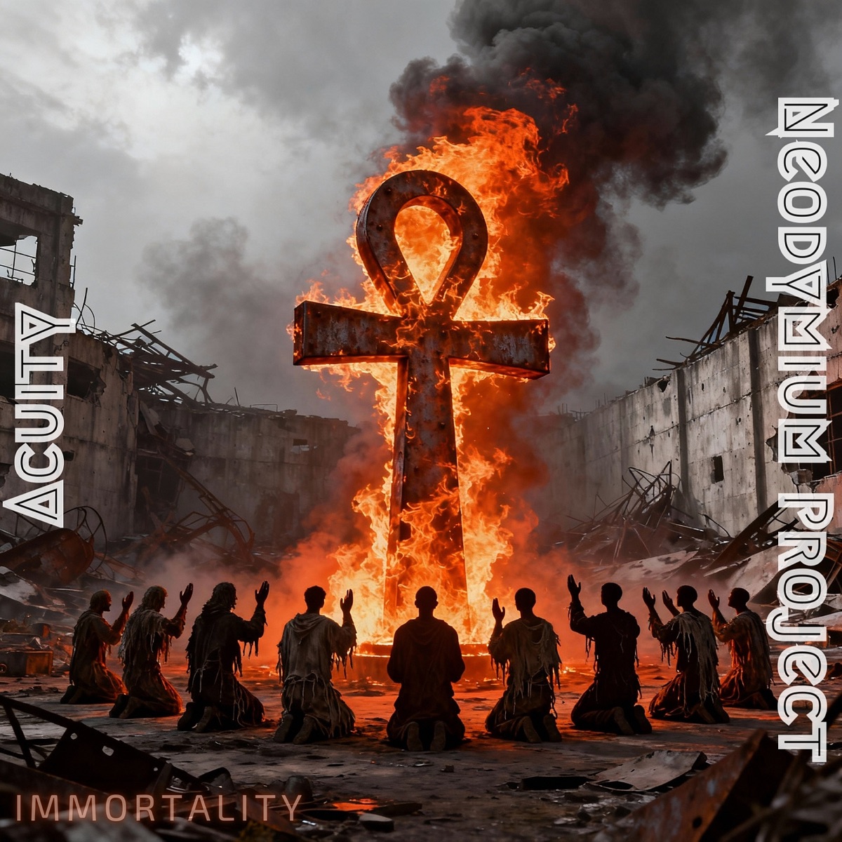 Immortality - Single by Neodymium Project & Acuity album cover