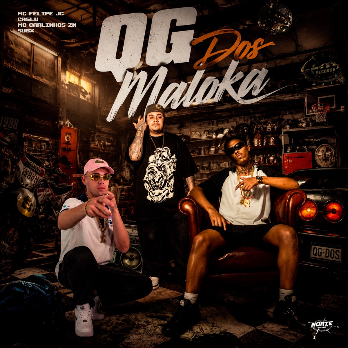 QG Dos Maloka - Single by SubX, Mc Felipe JC, Caslu & Mc Carlinhos zn album cover