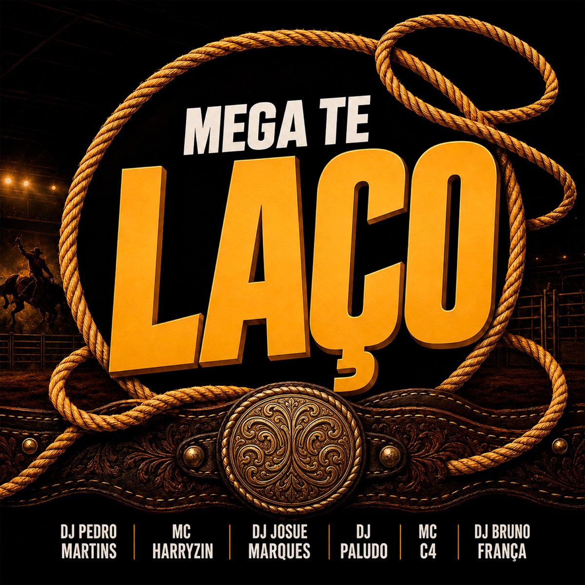 Mega Te Laço (feat. DJ Paludo & MC C4) - Single by DJ PEDRO MARTINS, MC Harryzin, DJ JOSUE MARQUES & DJ BRUNO FRANÇA album cover