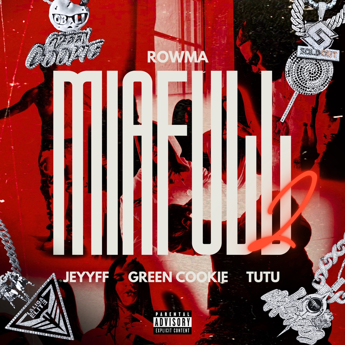 Mia Full 2 (feat. Green Cookie) - Single by Rowma, JEYYFF & Tutu album cover