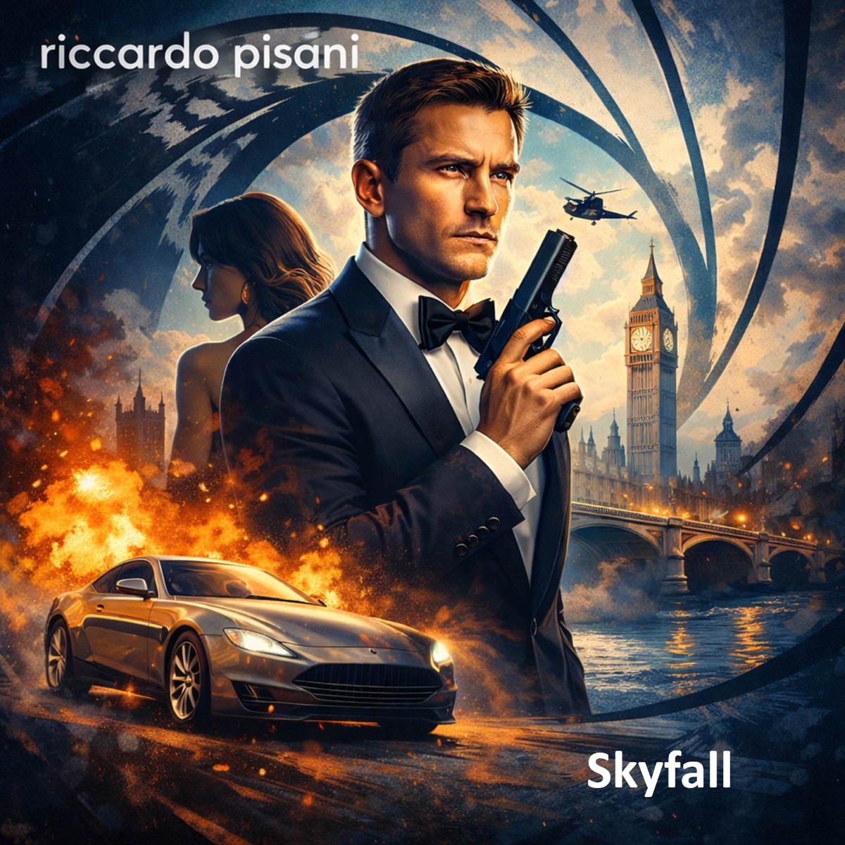 Skyfall - Single by Riccardo Pisani album cover