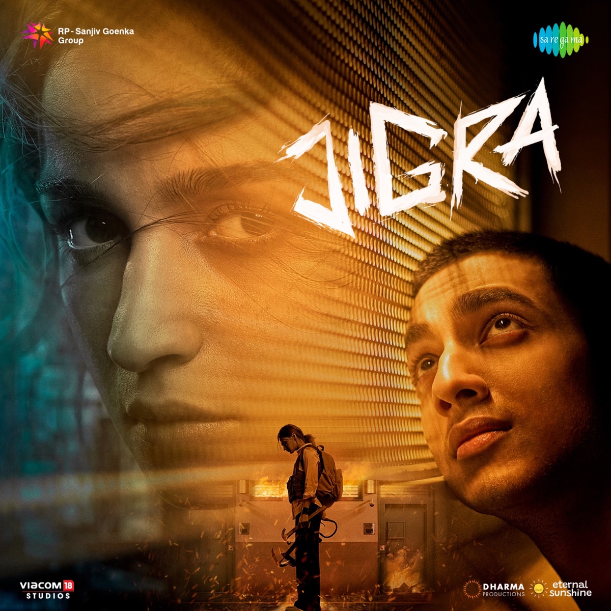 Jigra (Original Motion Picture Soundtrack) by Achint, Manpreet Singh, R.D. Burman, Varun Grover, Anand Bakshi & Harmanjeet Singh album cover artwork