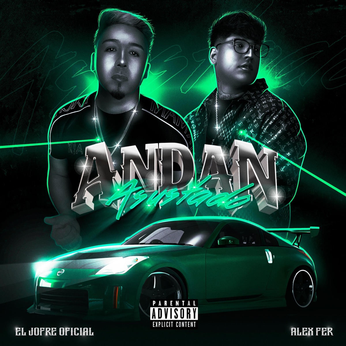 Andan Asustado (feat. Alex Fer) - Single by El Jofre Oficial album cover