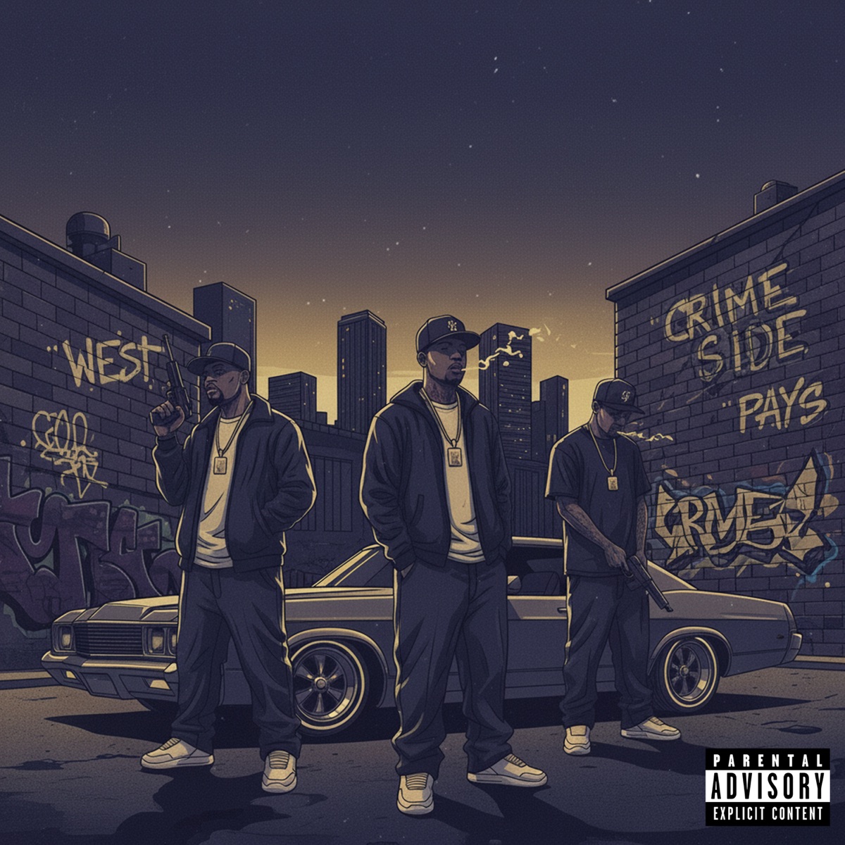 Gangstar - Single by Ayo Pevê, Menor $ETE & Pv do Jardim album cover