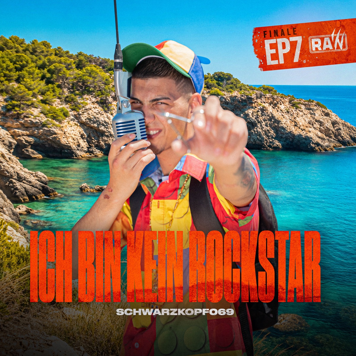 Ich bin kein Rockstar - Single by Schwarzkopf069 & RAW SEASON album cover