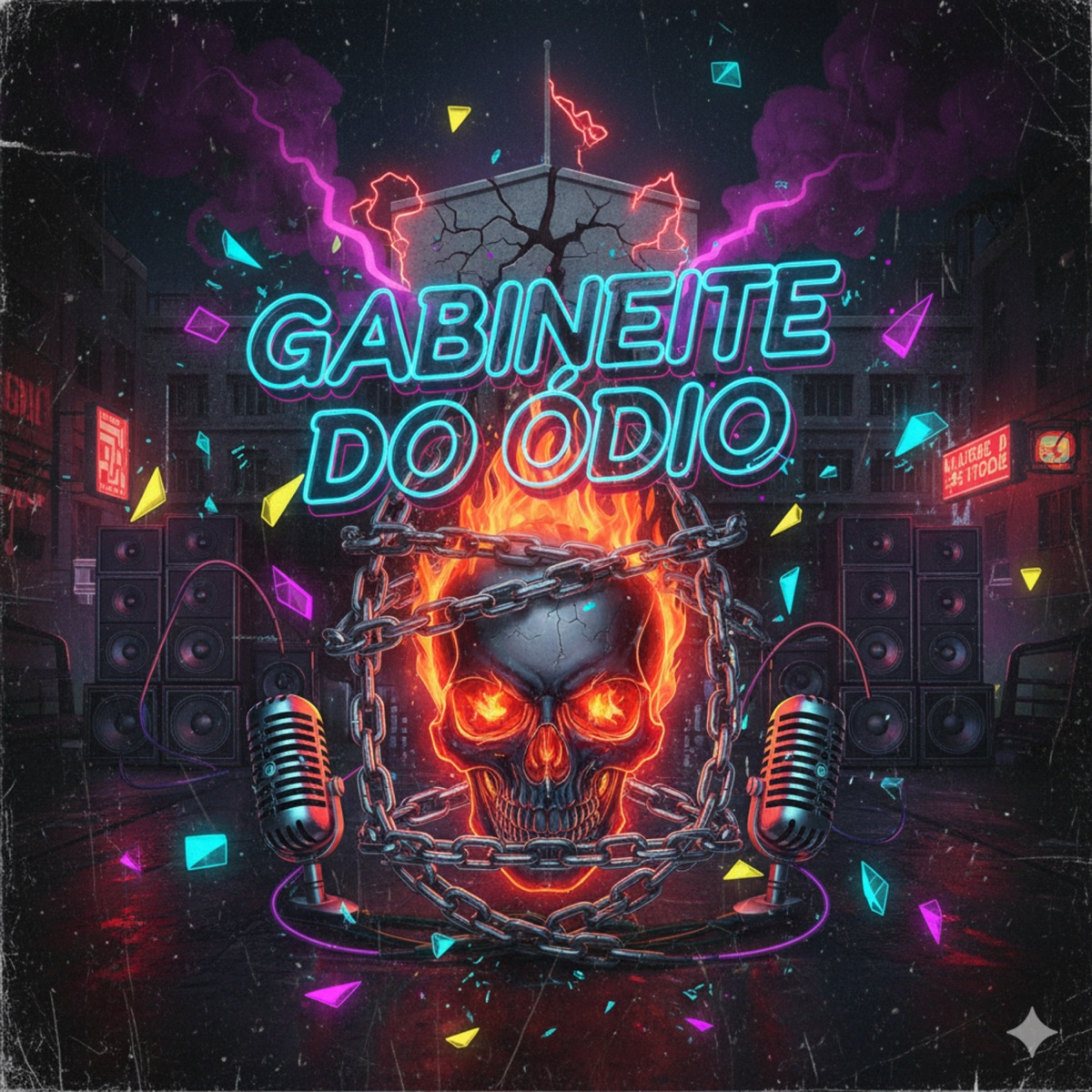 GABINETE DO ÓDIO - Single by DN FOX MC, dj dudu oficial & Dj Léo LB album cover