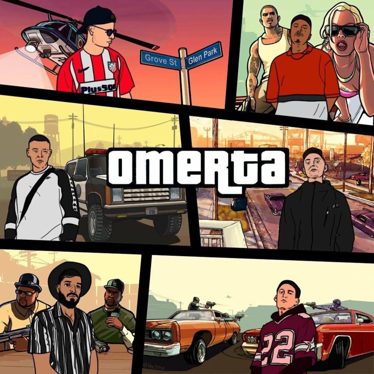 Omerta - Single by Josefo 216, Insua & Lvncho album cover