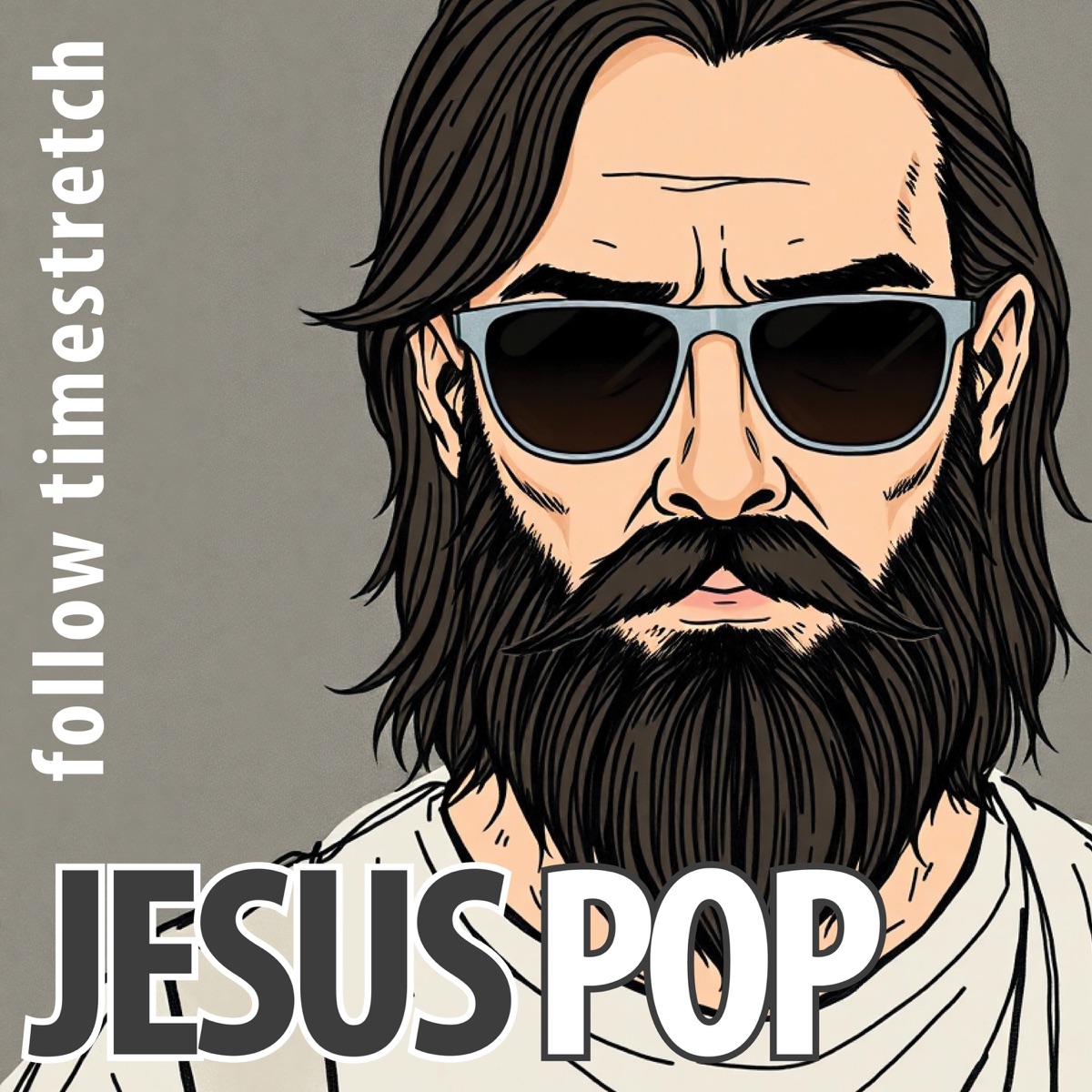 Follow Timestretch by Jesus Pop album cover