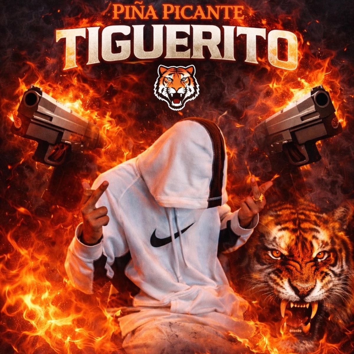 TIGERITO (feat. oveja produce) - Single by PIÑA PICANTE album cover