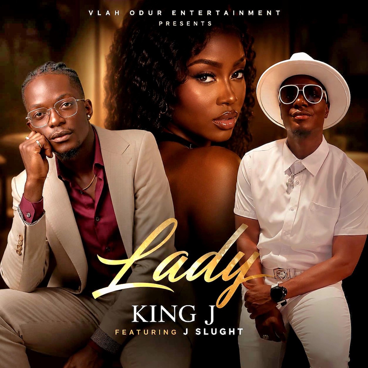 Lady (feat. J Slught) [Radio Edit] - Single by KING-J album cover