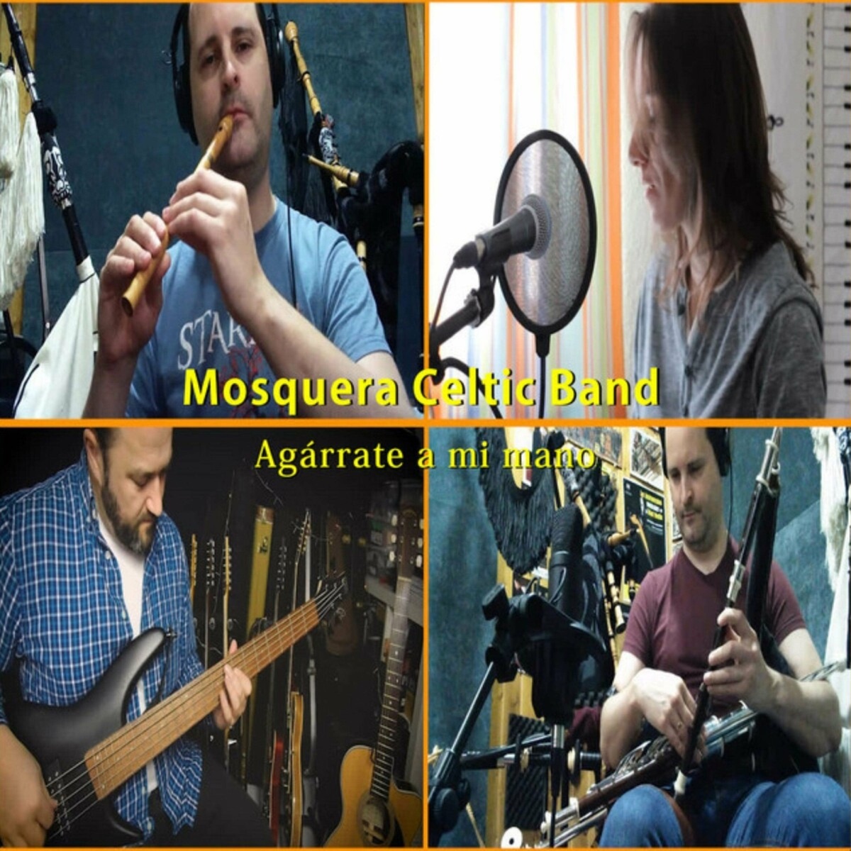 Agárrate a Mi Mano - Single by Mosquera Celtic Band album cover