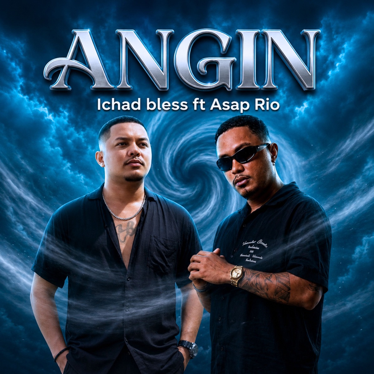 ANGIN (feat. Asap Rio) - Single by Ichad Bless album cover