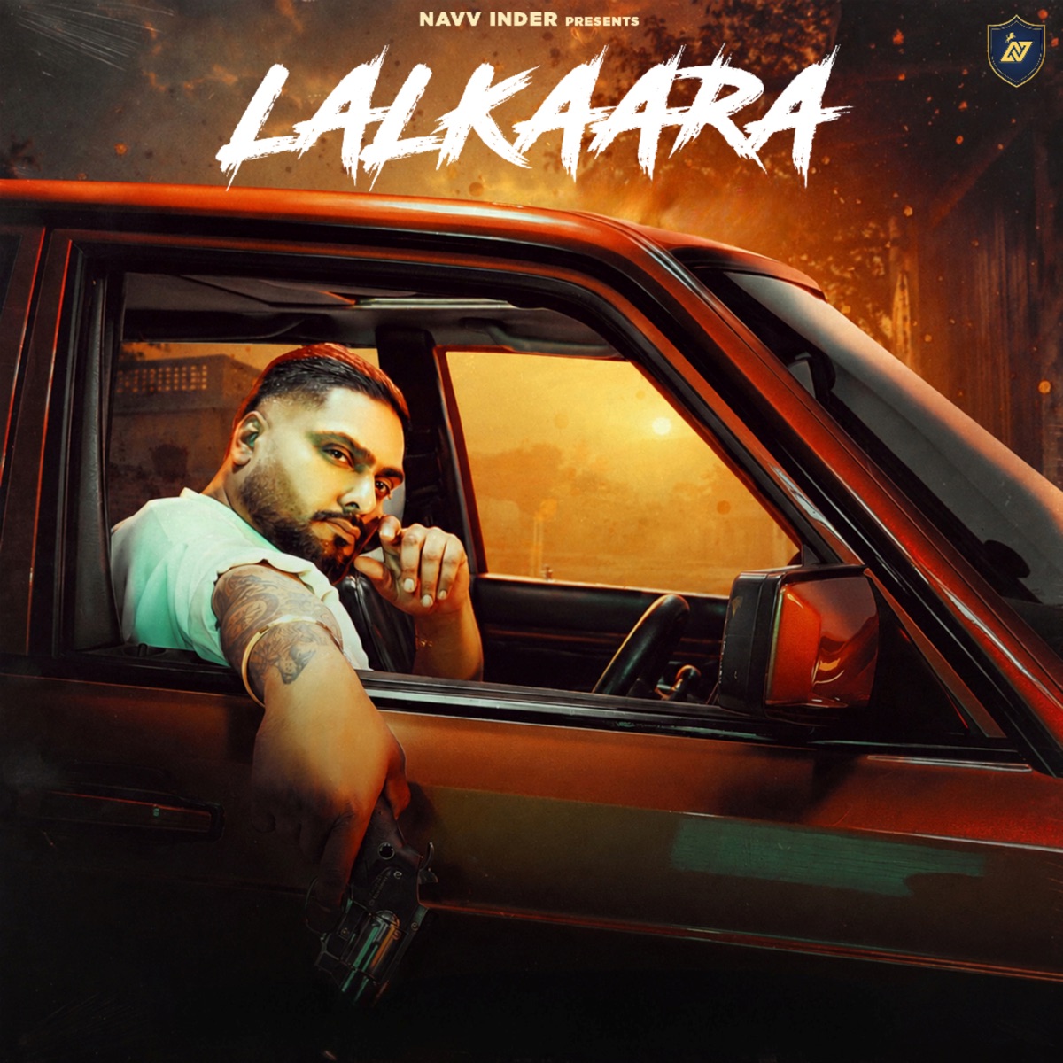 Lalkaara - Single by Navv Inder, Gavy Dhindsa & Pankaj Ahuja album cover