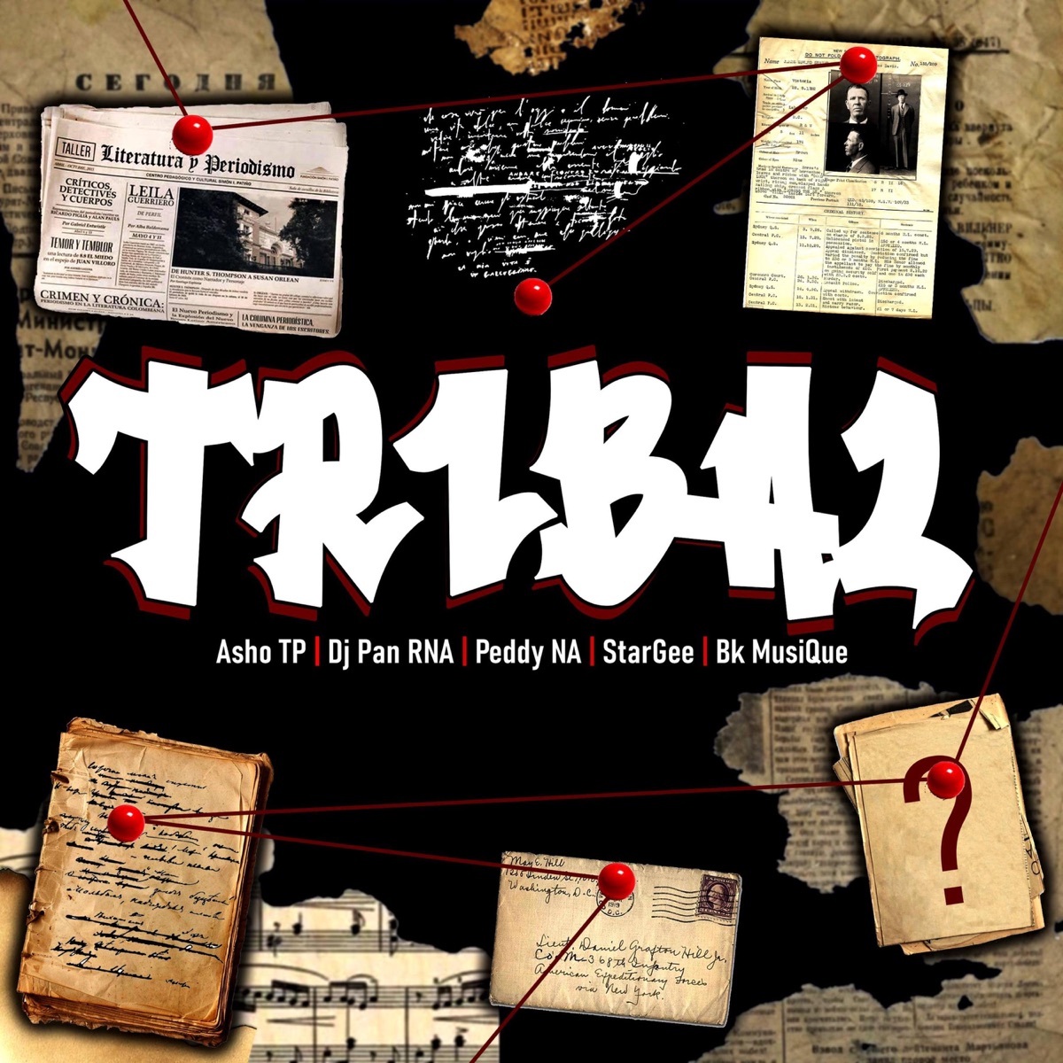 Tribal file (feat. Dj Pan RNA, Peddy NA, StarGee & Bk MusiQue) - Single by Asho TP album cover
