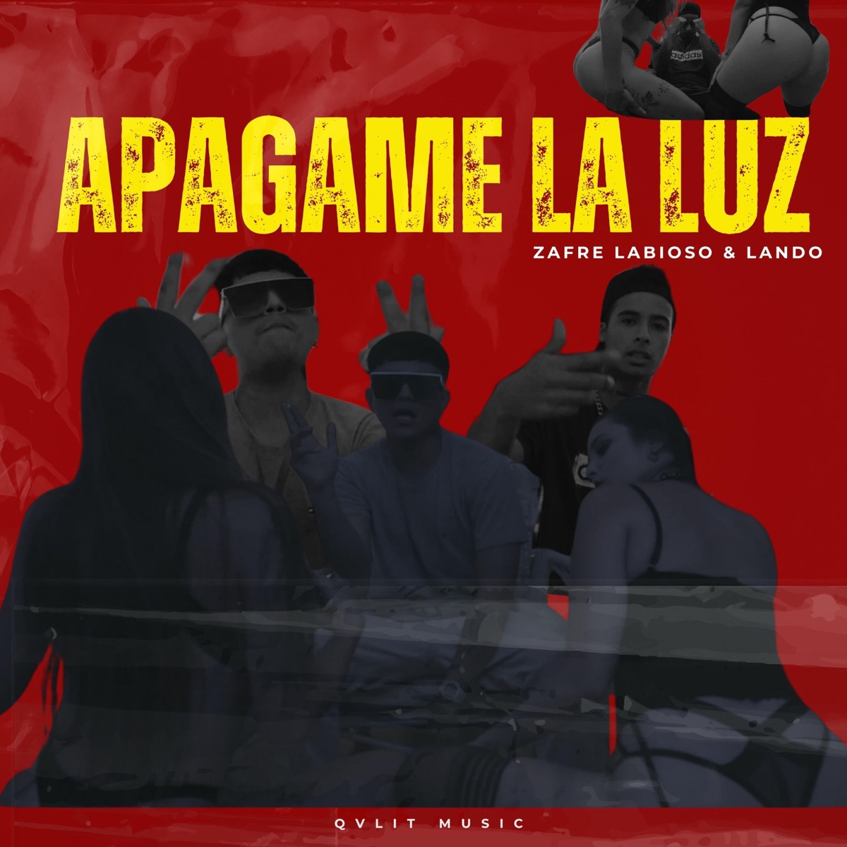 Apagame la Luz (feat. LANDO) - Single by Zafre Labioso album cover