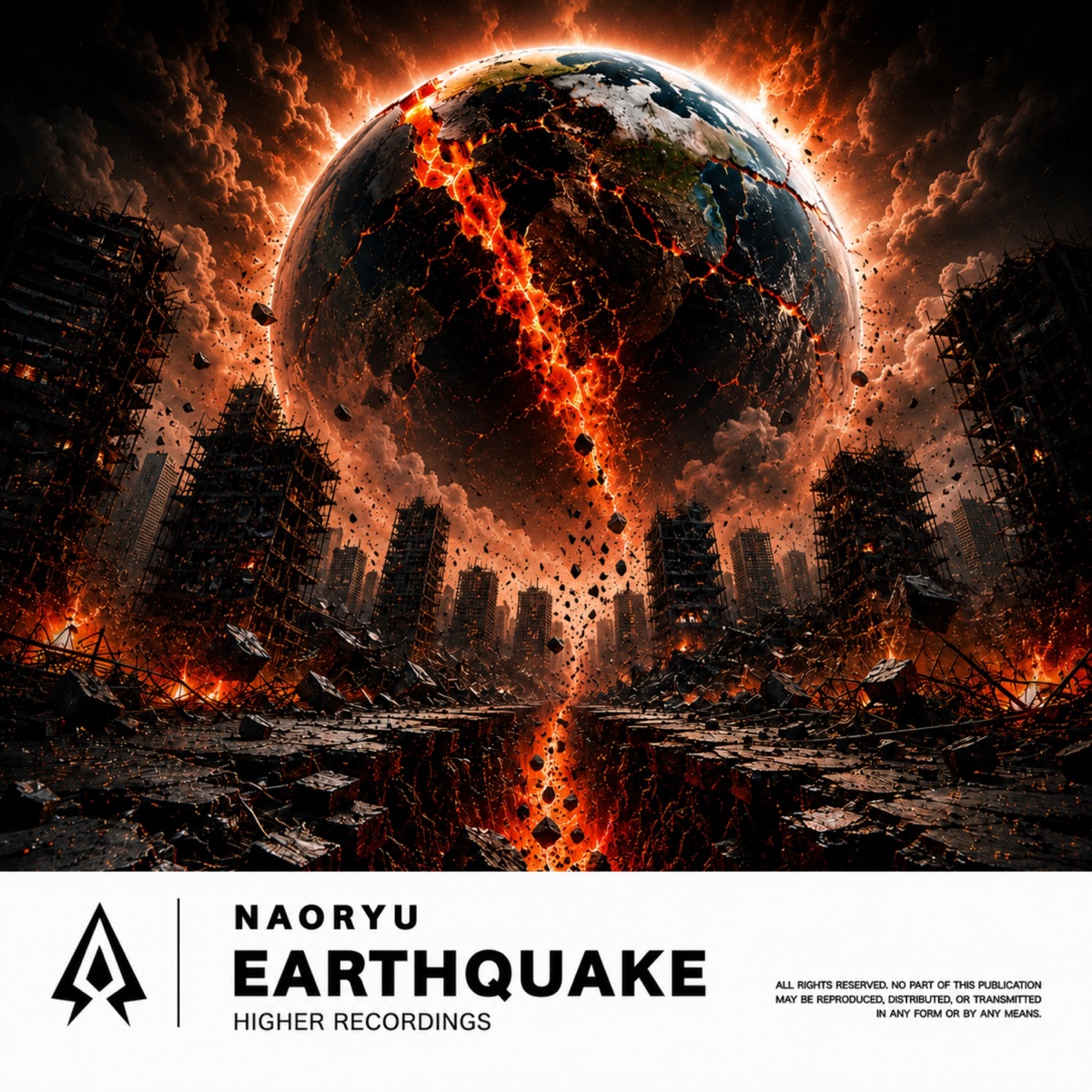 Earthquake - Single by NAORYU & HIGHER RECORDINGS album cover