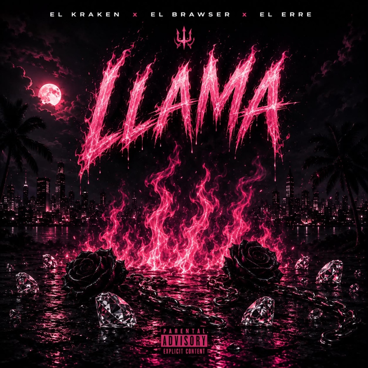 LLAMA (feat. EL BRAWSER & EL ERRE) - Single by EL KRAKEN album cover
