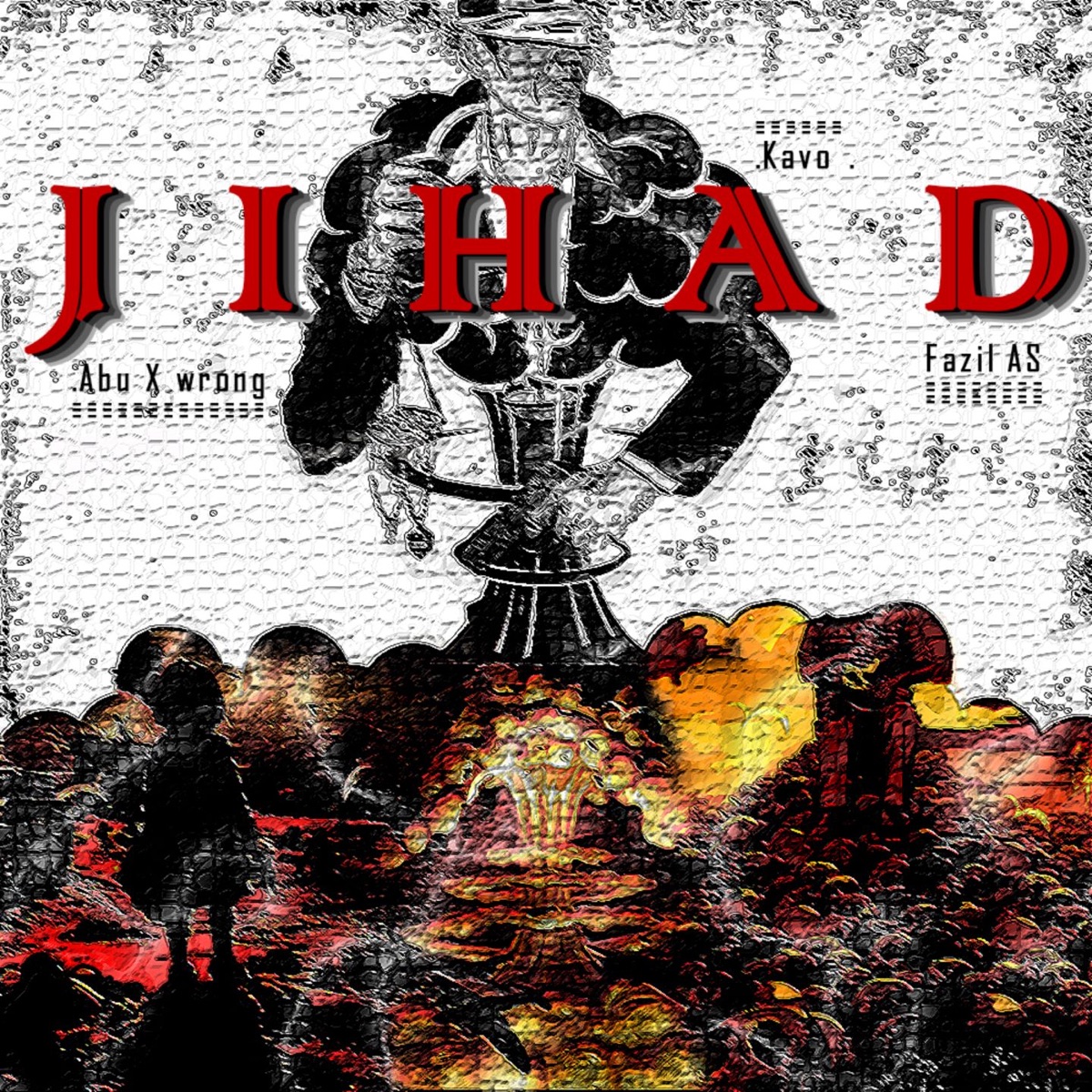 JIHAD - Single by Abu X-wrong, Kavo & Fazil AS album cover